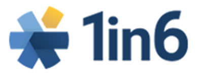 1in6 logo